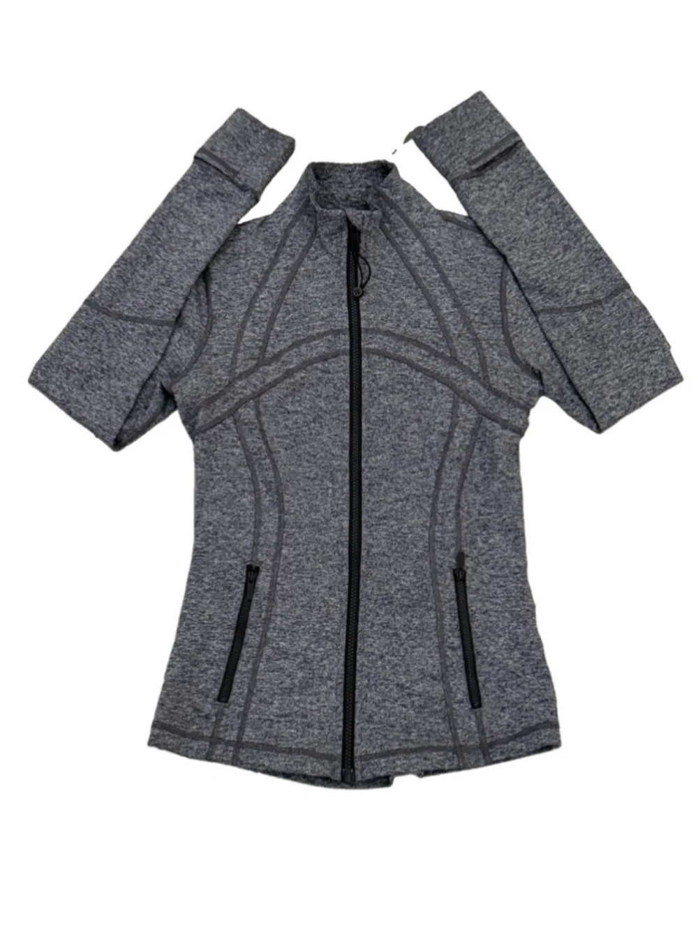 LULULEMON DEFINE JACKET DARK GREY COLOR SIZE 2